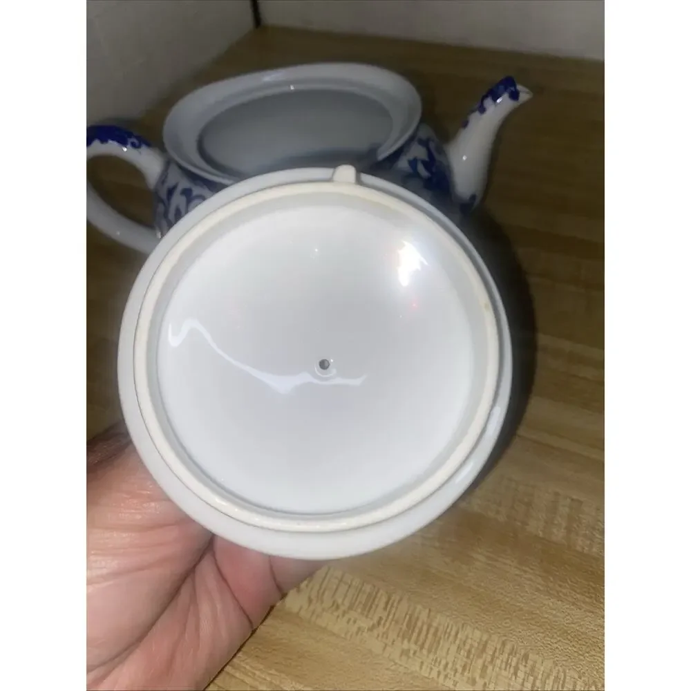 Early 1900s NORITAKE Howo Pattern TEAPOT PHOENIX BIRD Japan Spout Closed Handle